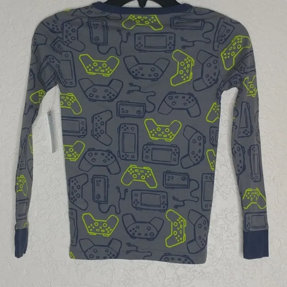 Cat & Jack Gamer Themed Pajama Top Size 10